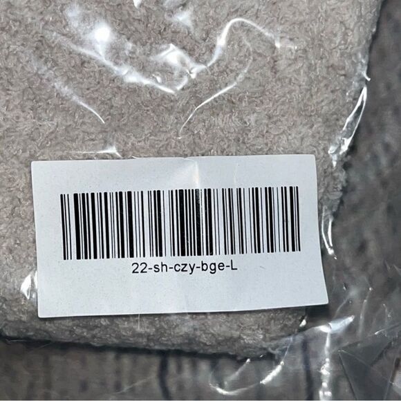 NWT Lonely Ghost Cozy Ghost Fleece Ribbed Shorts Size Large - Picture 4 of 7